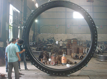 云南省昭通市魯甸縣大口徑翻邊橡膠接頭