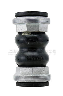 <a href=http://www.mingjiapipe.cn.cn target=_blank class=infotextkey>絲扣橡膠接頭</a>端面結(jié)構(gòu)圖